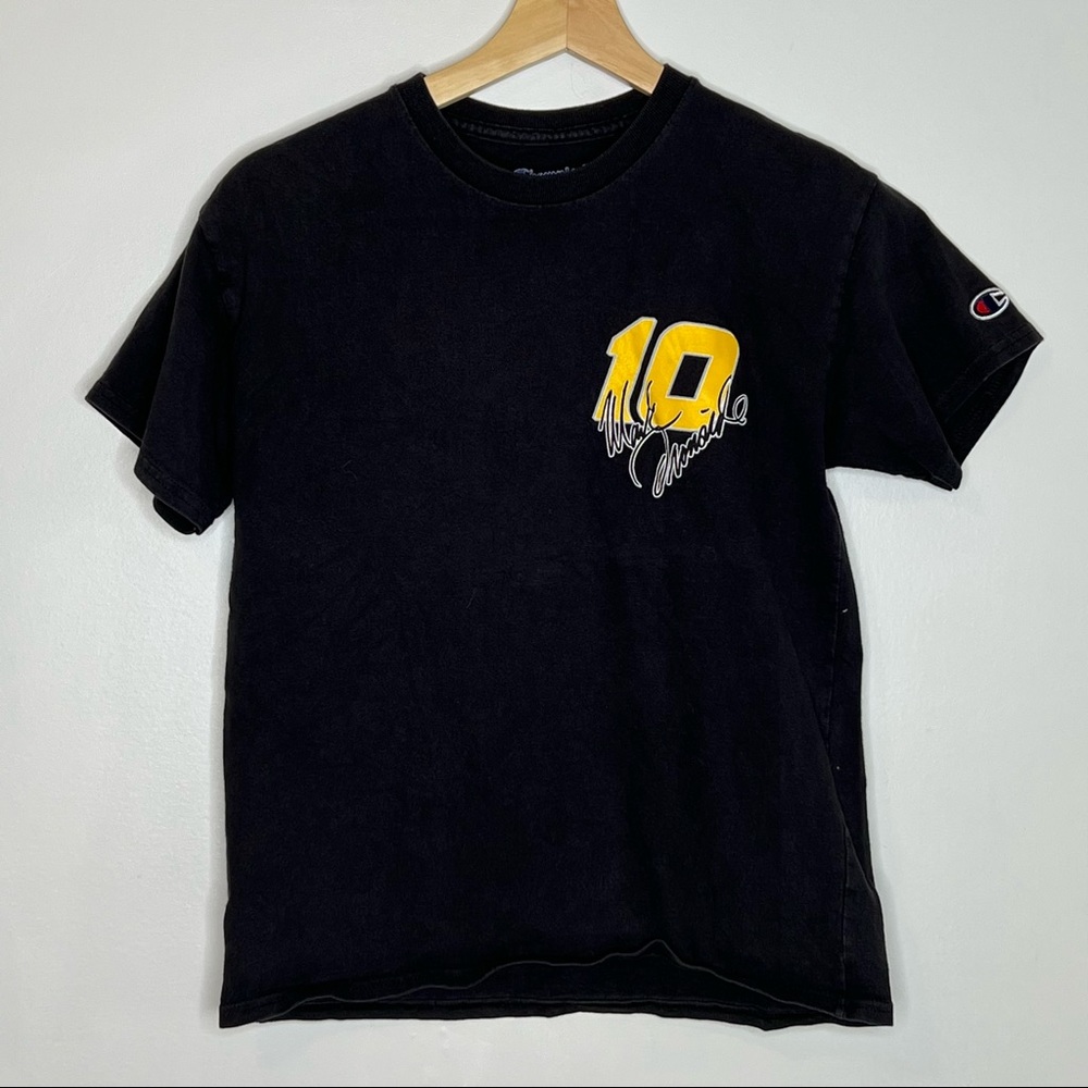 VTG Champion Nascar Ironman racing Mark Ironside 10 graphic tshirt